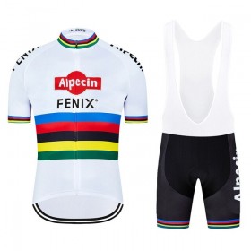 Set Kurzarmtrikot + Trägerhose 2020 Alpecin-Fenix N003